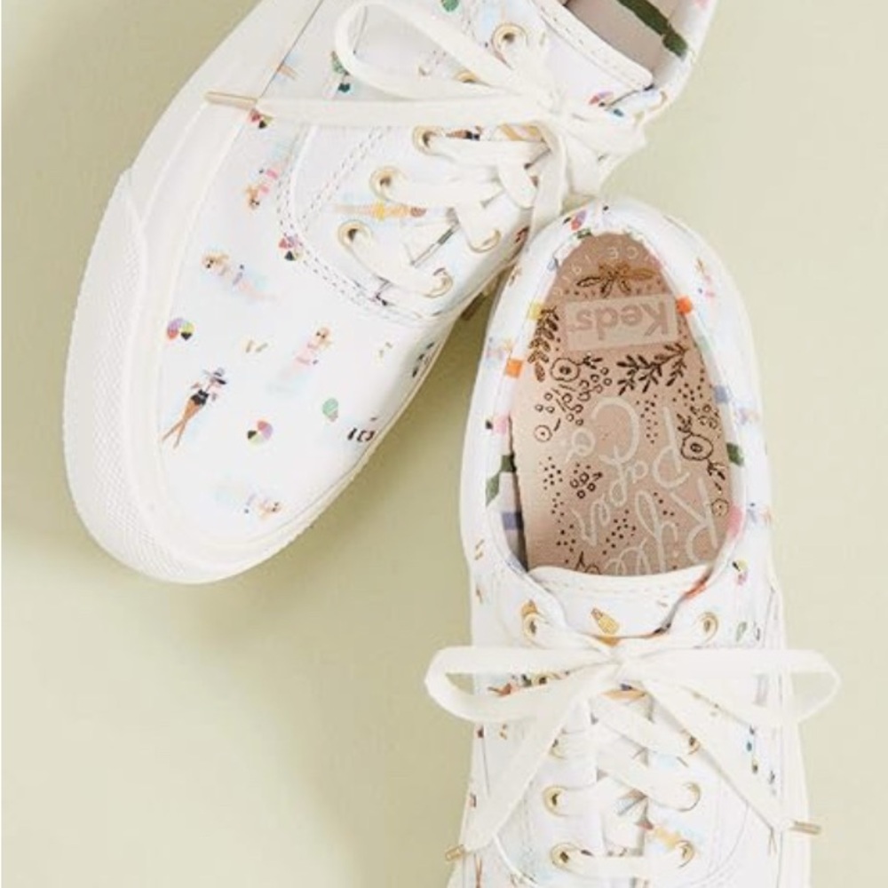 Keds x Rifle Paper Co. Anchor Sun Women's Sneakers NWT